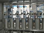 50-500ml Olive Oil Sticker Labeling Machine 30BPM Automatic Bottle Filling