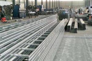 China 1.5 - 2.5mm  Ladder Type Cable Tray Galvanised Steel Cable Tray Corrosion Resistance wholesale
