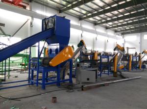 China Plastic Film Washing and Crushing Line PP Woven Bag Recycling Machine wholesale