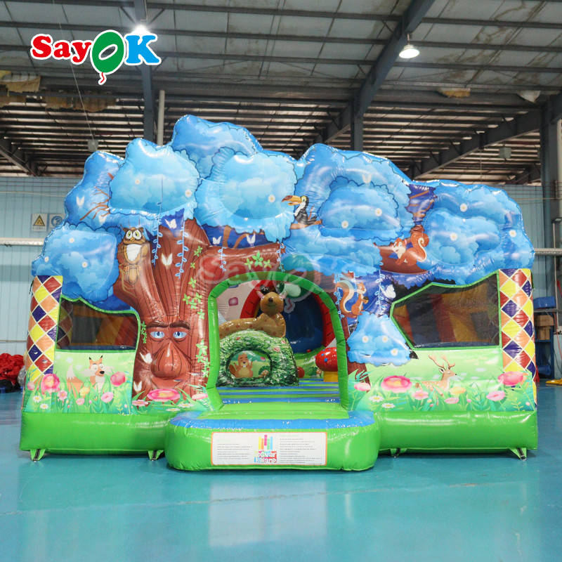 inflatable bouncy slide