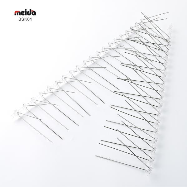 Outdoor Balcony Roof Plastic Stainless Steel Anti Pigeon Bird Spikes Deterrent