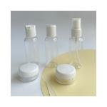 7pcs Portable Cosmetic Empty Bottles Travel Kits for Airline Acceptable Customer