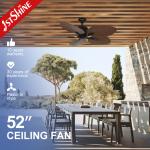 Low Noise Decorative Tropical Large Airflow Energy Saving 5 Blades Ceiling Fan