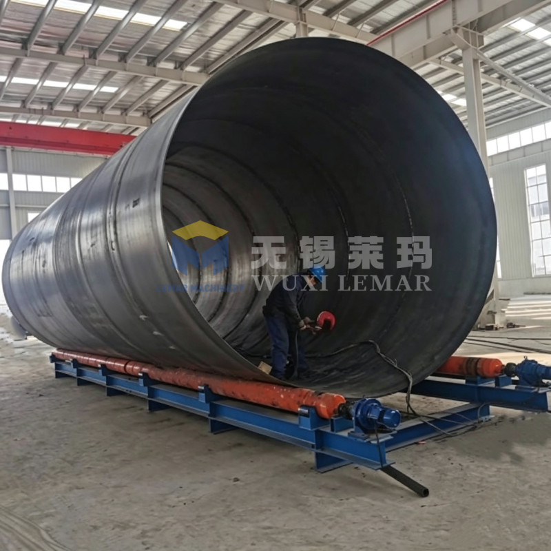 Long Axis Welding Turning Rolls For 12m Workpiece | Multi‑support Roller Welding Rotator