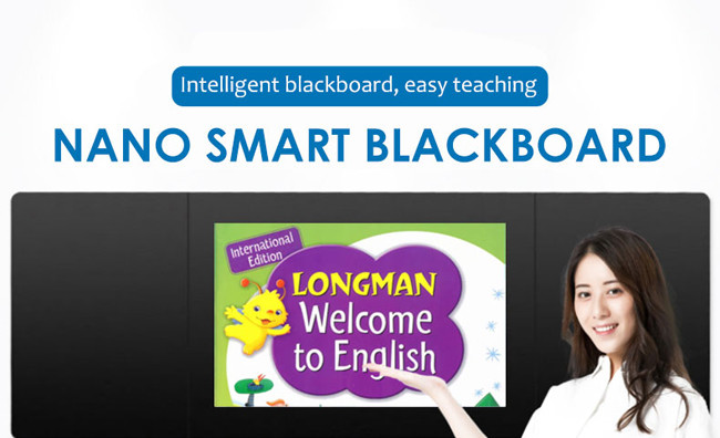 75 Inch Wall Mounted Nano Blackboard Interactive LED Touch Monitor
