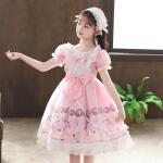 Spring Children's Clothing Girls Lolita Princess Dress Children's Lace Puffy