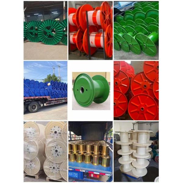 Customized 300mm ABS Plastic Wire Bobbin For Cable Making Machine