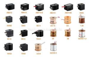 China Air Solenoid Valve Coils For Two Position Two Way Water Valve DC24V AC220V wholesale