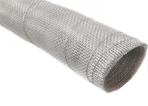 China 1m Width Woven Iron 4mm Dia Square Wire Mesh on sale