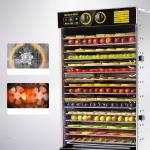 80 Trays 4 Independent Cabinets SS Fruits Food Dryer Machine 7400W