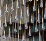 water drop pendant light modern drop light glass ball pendant lights modern