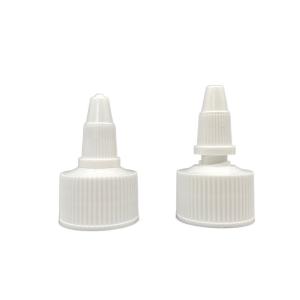 China Self Contained Plastic White Screw Caps Covers Spire Sealing Ring 28/410 24/410 wholesale