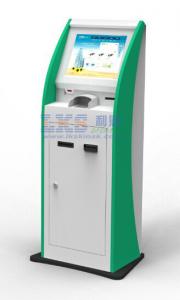 China Cold rolled steel Self Payment Kiosk With A4 Printer And Card Reader wholesale