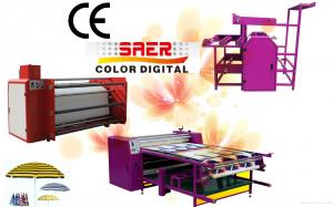 China Rotary Heat Press Sublimation Textile Calender Machine wholesale