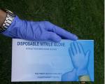 Medical Glove, Disposable Nitrile Gloves,Powder Free, powdered, blue, S M L XL