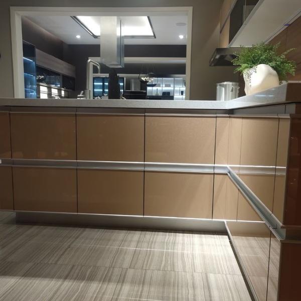 397mm Easy Installation Kitchen Gray Aluminium Cabinet Handles