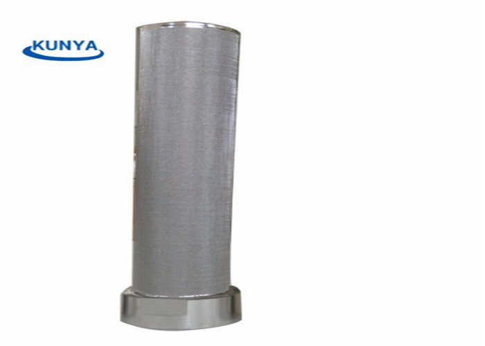 1 Micron Wire Mesh Filter Element For Chemical Petrochemical Industry Melt