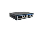 Network Unmanaged Fiber Switch 6 Port High Availability Excellent Heat