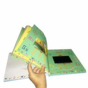 China Multipages LCD Video Book a5 size 1024x600 Resolution for Promotional wholesale