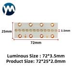 36W 3535 Uv Led Module Manufacturer for 395nm UV 3D Printer Uv Printing