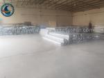 Q195 Low Carbon Galvanised 168mm Water Wire Screen With Bevel Welded Rings