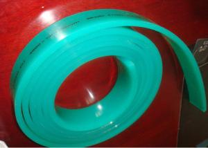 China Anti-oil Polyether Flat Screen Printing Squeegee 35 Shore A ~ 95 Shore A Hardness wholesale