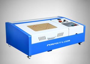 China 50W Desktop Laser Engraver CO2 Laser Engraving Machine 500mm/s For Stamp Rubber wholesale