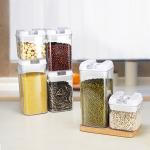 2.3L 3.1L Airtight Flour Container 1.7L 1.9L Plastic Food Storage Canisters