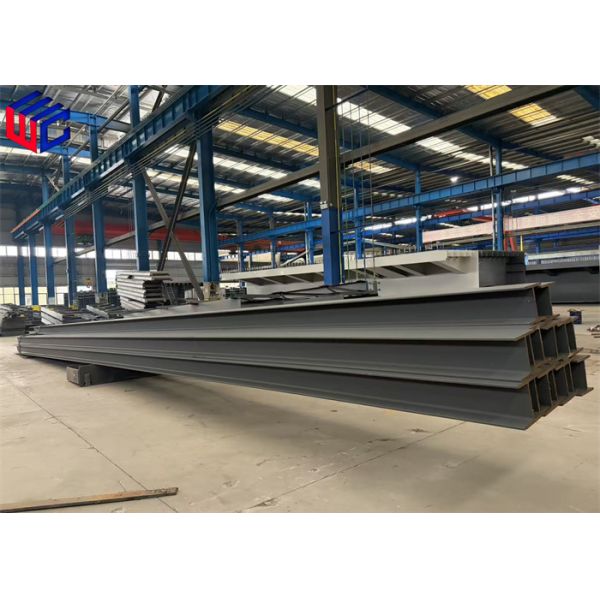 Matte Finish Pre Engineering Building Structure Steel Frame Warehouse Custom