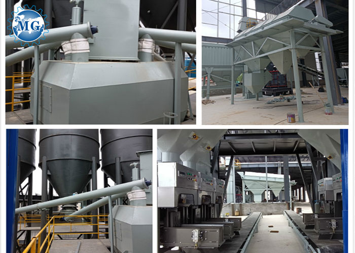 dry mortar mixing plant