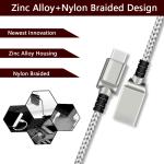 Phone Charger Type C Led Usb Sync Cable High Speed Data Transfer Fashionable
