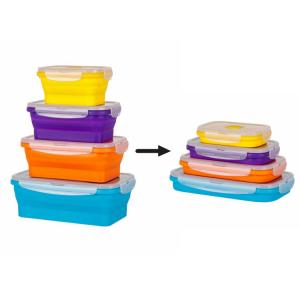 China Unik Eco Friendly High Quality Fun Kids Box Unique Collapsible Food Lunch Containers Online Store Boxes wholesale