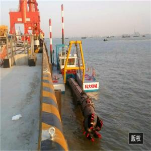 China KEDA centrifugal river sand dredging pumping gold dredger 14m Digging Depth 800Kw sand mining machinery dredger wholesale