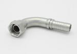 Zinc Plated Hydraulic Hose Fitting , Hydraulics Hoses And Fittings ( 22691 )