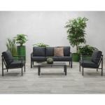 5 Seater Outdoor Furniture Set Made of Aluminum for Modern Outdoor Living