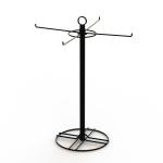 4 Wire Hooks Spinner Tabletop Display Racks For Eyewear Retainer