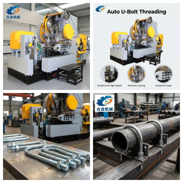 Industrial Hydraulic U Bolt Forming Machine High Precision Easy Operate U Bolt Making Equipment Manufacturer From China
