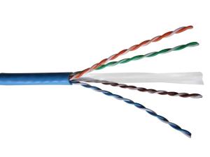 China Al-Mylar Shielded Cat6 Lan Cable PE Insulation , Category 6 Network Cable wholesale