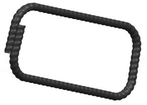 China Cross Sectional Area 79mm2 Easy Cutting 10mm SupFRP GFRP Rebar wholesale