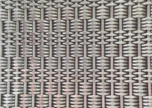 China SGS SS316 Flexible Metal Mesh Fabric 1.7mm Rod wholesale
