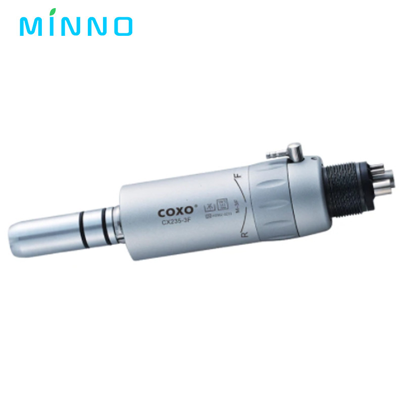 COXO CX235-3F External Air Motor Low Speed Handpiece E Type Push Button