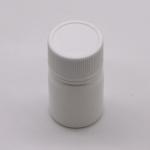 10mL Round Shape PE Plastic Bottle for Medicine Tablet Capsule Storage