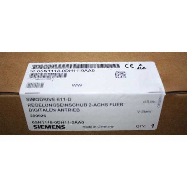 SIEMENS 6SN1118-0DH11-0AA0 CON.DIG.VSA/HSA KEIN.D CONTROL UNIT 2-AXIS FOR DIGITAL DRIVE WITHOUT DIRECT MEASURING SYSTEM