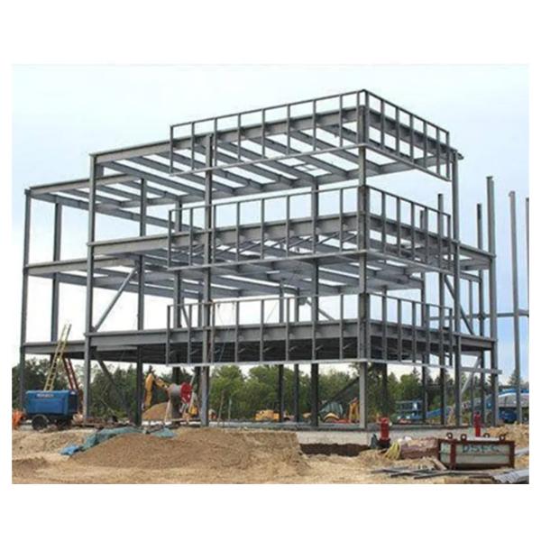 Large Span Prefab Metal Building Construction Auto CAD Curtain Wall Steel