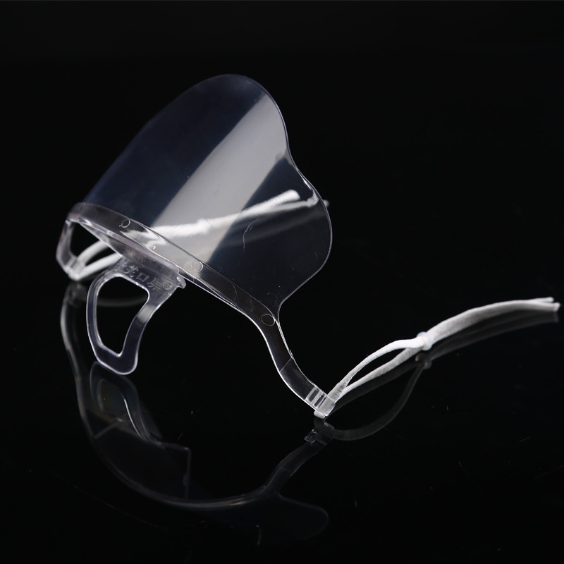 Anti Fog Transparent Plastic Face Mask For Restaurant