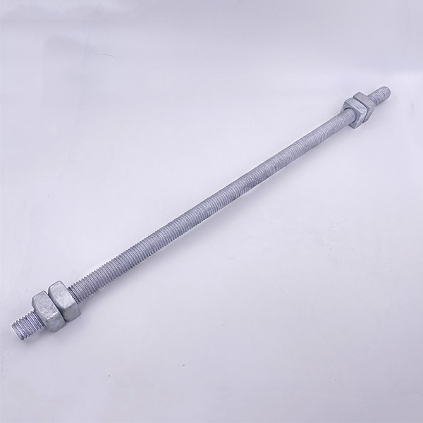 1/2" Electric Power Fittings HDG Forged Double Armign Bolts