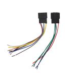 Custom Copper Conductor Auto Harness Assembly Stereo Radio Connector Wire