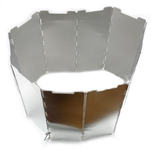 China Portable 10 Plates Aluminum Windscreen for Camping Stove Windproof and Lightweight wholesale