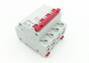 China DZ47 Series 4P MCB Circuit Breaker For Power Distribution System IEC60898-1 Standard wholesale