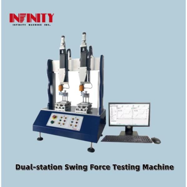 105 Kg Dual-station Swing Force Testing Machine With 0.001mm Displacement Decomposition Degree